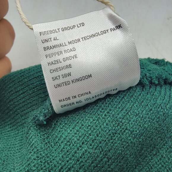 Jameson Adults Green Beanie Hat Winter Warm Casual Outdoors Comfort Lightweight - Picture 6 of 6